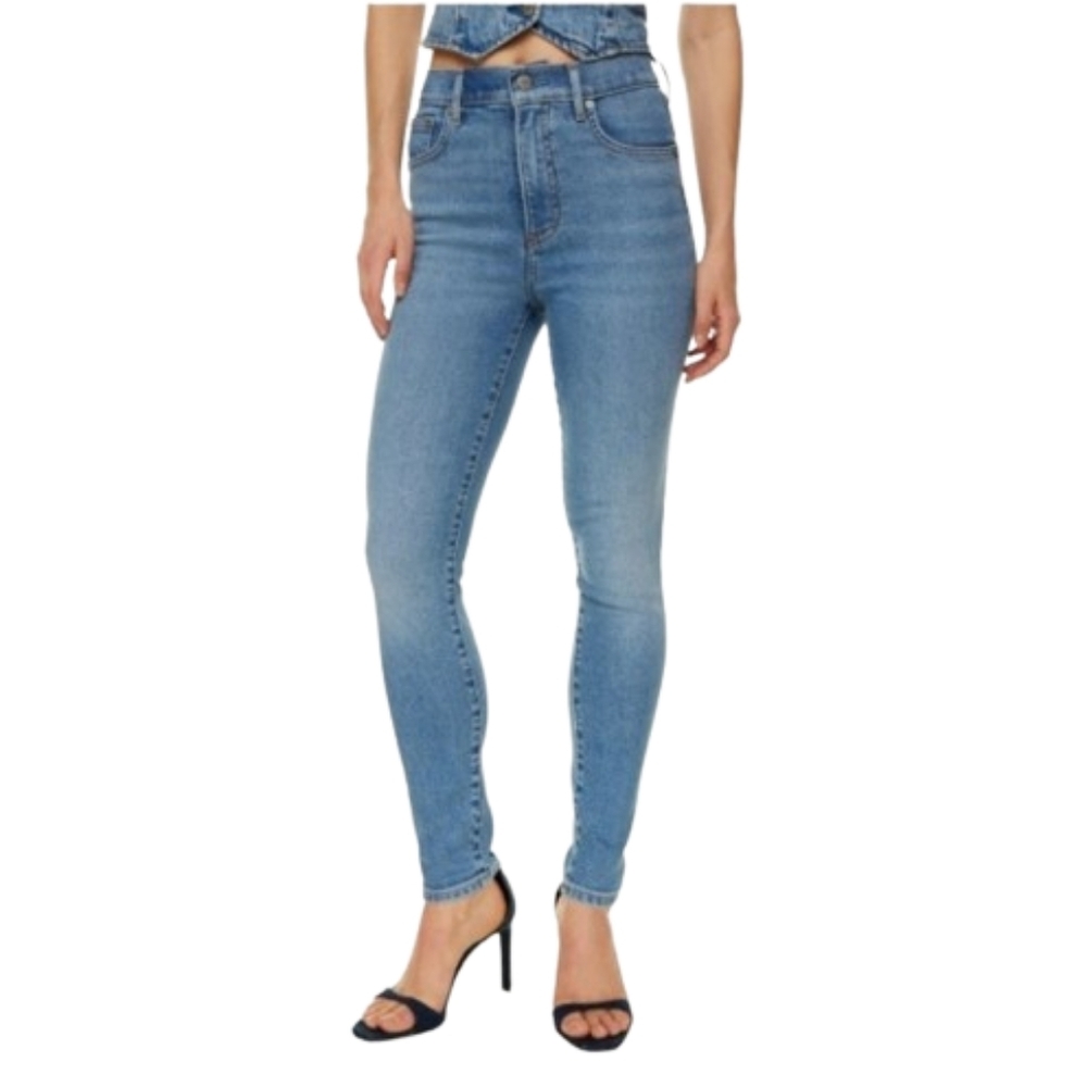 DENIM FORUM The Lola High Rise Skinny Jeans Women's High-waisted Denim Size 25
